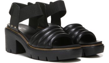 Black Dr Scholl's A Mood Platform Sandal A Mood Platform Sandal | 1zRKSBoj