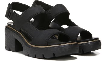 Black Dr Scholl's Almost There Platform Sandal Almost There Platform Sandal | PJ7nVKcZ