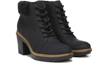 Black Dr Scholl's For The Love Block Heel Bootie For The Love Block Heel Bootie | REwDoruD