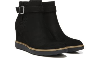 Black Dr Scholl's Jacinda Wedge Bootie Jacinda Wedge Bootie | 55w5fOOu