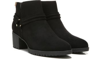 Black Dr Scholl's Laney Block Heel Ankle Boot Laney Block Heel Ankle Boot | wM4vwqPZ