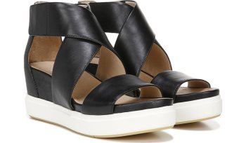 Black Dr Scholl's Scout High Wedge Sandal Scout High Wedge Sandal | 6LCXG5Z8