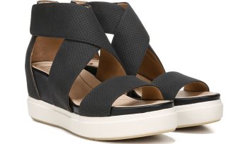 Black Dr Scholl's Sheena Wedge Sandal Sheena Wedge Sandal | eEktxtmJ