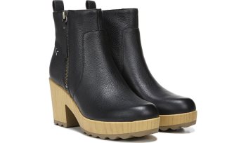 Black Dr Scholl's Win Over Block Heel Ankle Boot Win Over Block Heel Ankle Boot | s96MZUzG