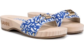 Blue Dr Scholl's GANNI Original Slide Sandal Dr. Scholl's x GANNI Original Slide Sandal | 4SIGH2av