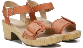 Clay Leather Dr Scholl's Felicity Platform Dress Sandal Felicity Platform Dress Sandal | uDcKUO1I