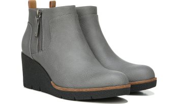 Grey Dr Scholl's Bianca Wedge Bootie Bianca Wedge Bootie | mpbGz1xZ