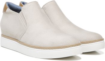 Oyster Fabric Dr Scholl's If Only Wedge Sneaker Bootie If Only Wedge Sneaker Bootie | NL23OUwg