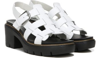 White Dr Scholl's Afterglow Platform Sandal Afterglow Platform Sandal | 1Rhk4k9b