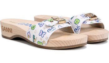 White Dr Scholl's GANNI Original Slide Sandal Dr. Scholl's x GANNI Original Slide Sandal | wkAf0AOS