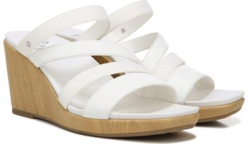 White Dr Scholl's Giggle Wedge Sandal Giggle Wedge Sandal | JbBkX6Gp