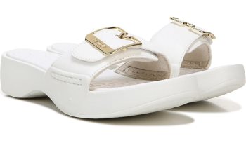 White Dr Scholl's Rock On Max Slide Sandal Rock On Max Slide Sandal | 3CbCRdhg