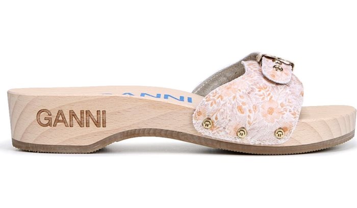 Beige Dr Scholl's GANNI Original Slide Sandal Dr. Scholl's x GANNI Original Slide Sandal | KoxSv4M4