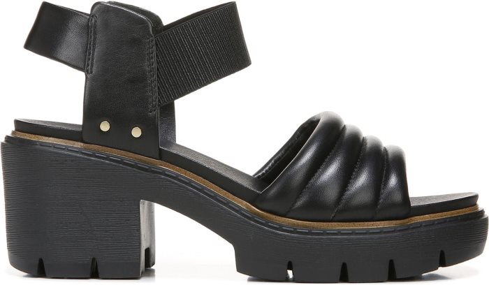 Black Dr Scholl's A Mood Platform Sandal A Mood Platform Sandal | 1zRKSBoj