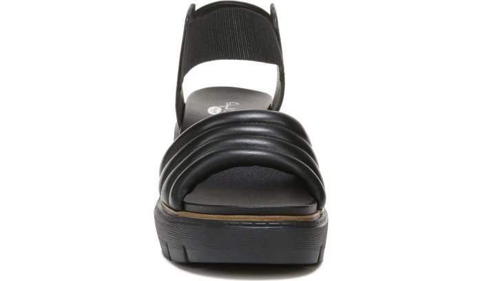 Black Dr Scholl's A Mood Platform Sandal A Mood Platform Sandal | 1zRKSBoj