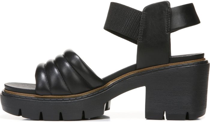 Black Dr Scholl's A Mood Platform Sandal A Mood Platform Sandal | 1zRKSBoj