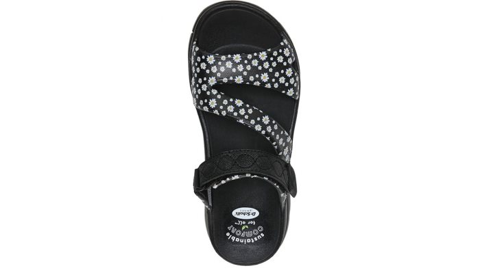 Black Dr Scholl's Adelle Lite Slide Sandal Adelle Lite Slide Sandal | 0He1rERH