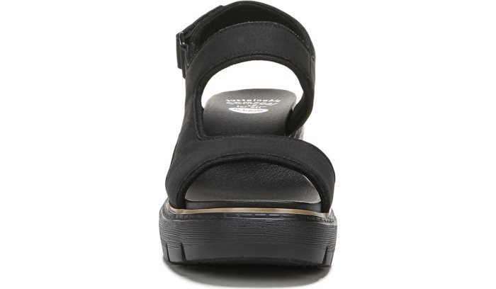 Black Dr Scholl's Almost There Platform Sandal Almost There Platform Sandal | 5GRw4Ups