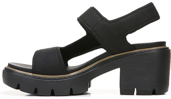 Black Dr Scholl's Almost There Platform Sandal Almost There Platform Sandal | 5GRw4Ups