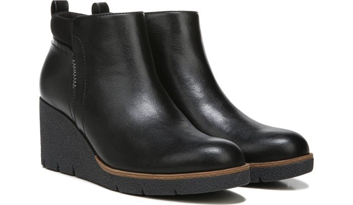 Black Dr Scholl\'s Berklie Wedge Bootie Berklie Wedge Bootie | qpVFjNCQ