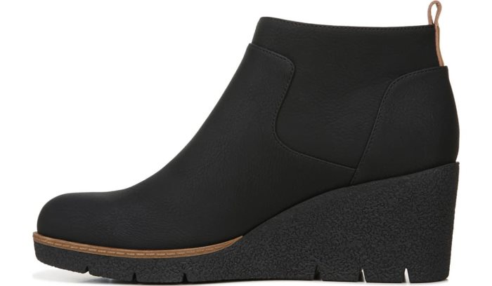 Black Dr Scholl's Bianca Wedge Bootie Bianca Wedge Bootie | 1V8ZpK2X