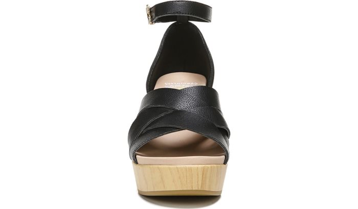 Black Dr Scholl's Blissful Block Heel Sandal Blissful Block Heel Sandal | 9WKR4eqj