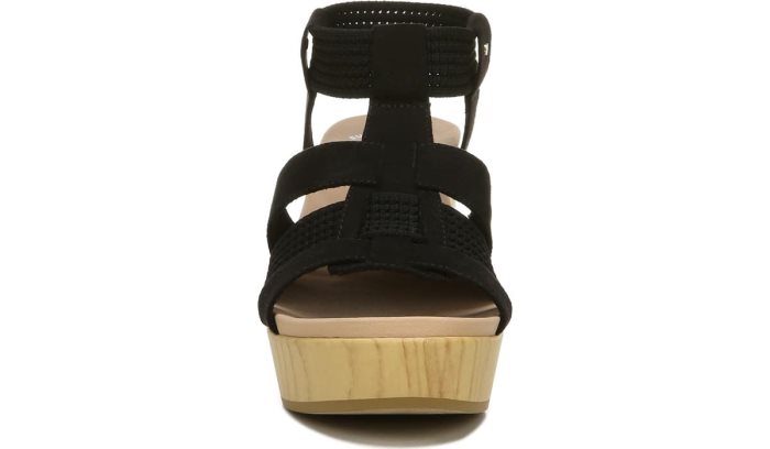 Black Dr Scholl's Blossom Block Heel Sandal Blossom Block Heel Sandal | 3ok8R8Hx