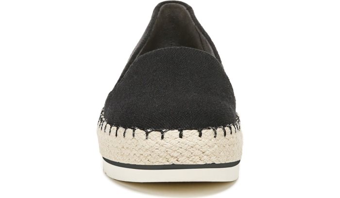 Black Dr Scholl's Discovery Espadrille Wedge Slip On Discovery Espadrille Wedge Slip On | PdvfPZkD