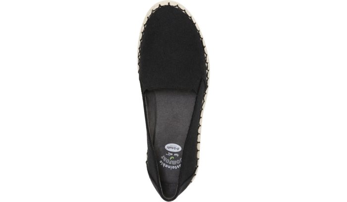 Black Dr Scholl's Discovery Espadrille Wedge Slip On Discovery Espadrille Wedge Slip On | PdvfPZkD