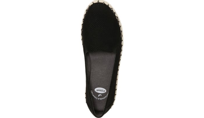 Black Dr Scholl's Discovery Espadrille Wedge Slip On Discovery Espadrille Wedge Slip On | SyXIvWS2