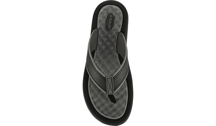 Black Dr Scholl's Down Time Flip Flop Sandal Down Time Flip Flop Sandal | jrnctM93