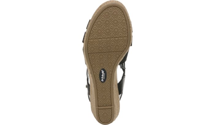 Black Dr Scholl's Everlasting Wedge Sandal Everlasting Wedge Sandal | I5RCphem