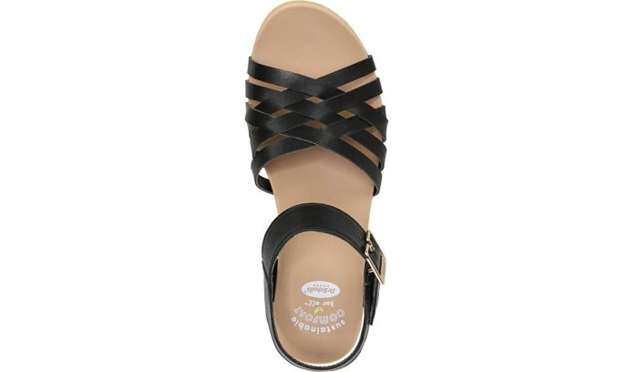 Black Dr Scholl's First of All Sandal First of All Sandal | p8vsX1Nm