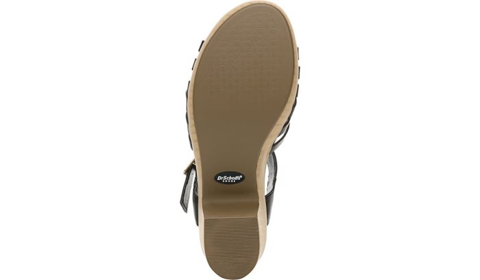 Black Dr Scholl's First of All Sandal First of All Sandal | p8vsX1Nm