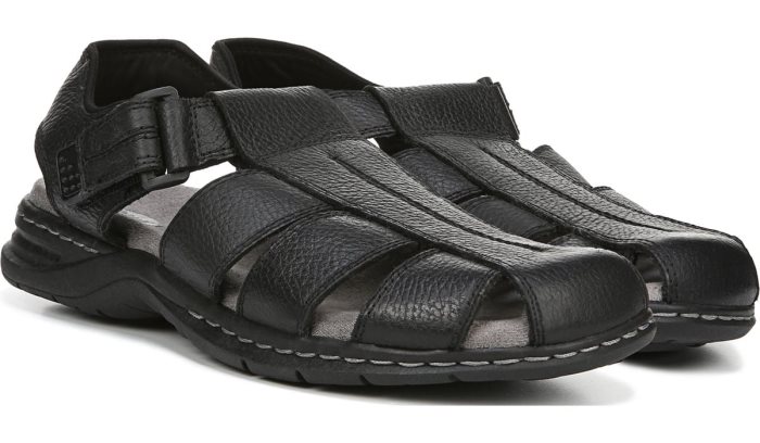 Black Dr Scholl\'s Gaston Sandal Gaston Sandal | dwgIePt6