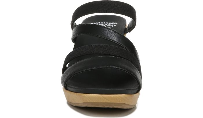 Black Dr Scholl's Giggle Wedge Sandal Giggle Wedge Sandal | 3VPvciQm