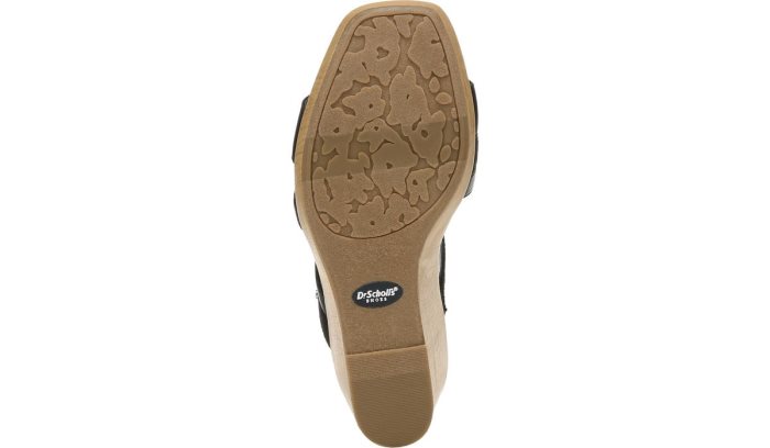 Black Dr Scholl's Giggle Wedge Sandal Giggle Wedge Sandal | 3VPvciQm