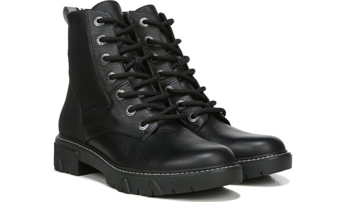 Black Dr Scholl\'s Hudson Sustainable Combat Boot Hudson Sustainable Combat Boot | AIfwrHVG