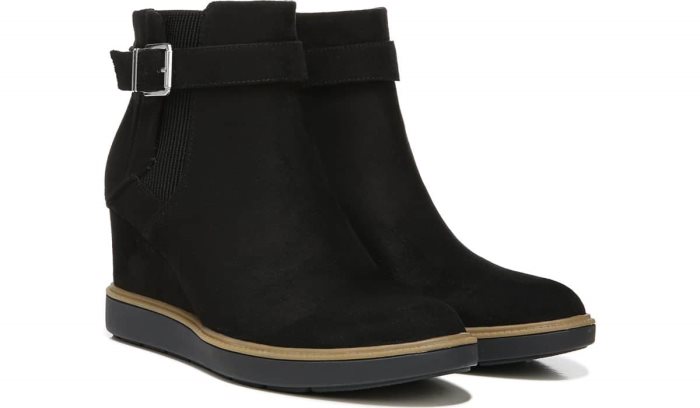 Black Dr Scholl\'s Jacinda Wedge Bootie Jacinda Wedge Bootie | 55w5fOOu