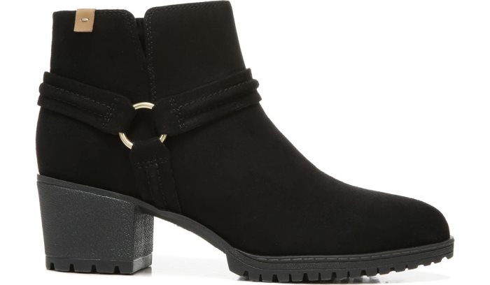 Black Dr Scholl's Laney Block Heel Ankle Boot Laney Block Heel Ankle Boot | wM4vwqPZ