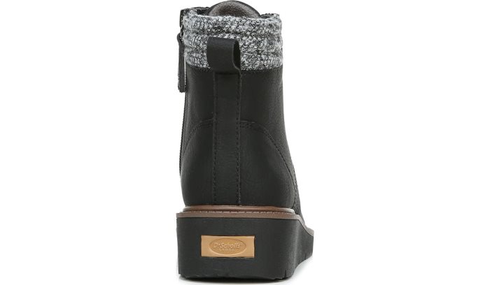 Black Dr Scholl's Little Wild Wedge Bootie Little Wild Wedge Bootie | I62TWf9d