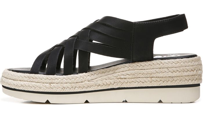 Black Dr Scholl's Off Site Espadrille Wedge Sandal Off Site Espadrille Wedge Sandal | WICsNgQr