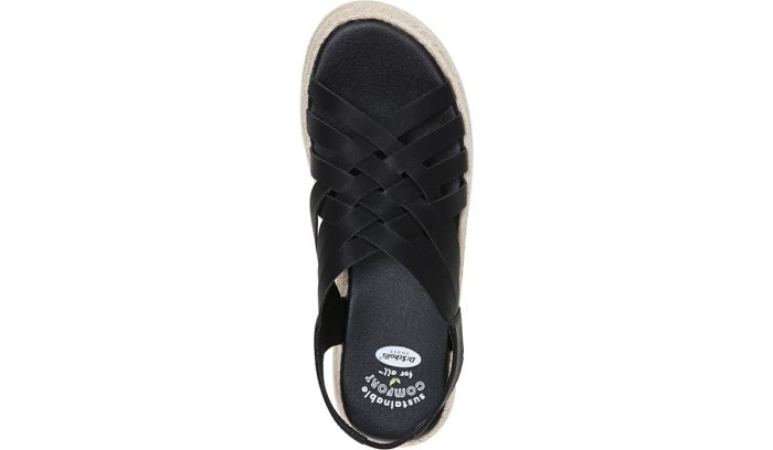 Black Dr Scholl's Off Site Espadrille Wedge Sandal Off Site Espadrille Wedge Sandal | WICsNgQr