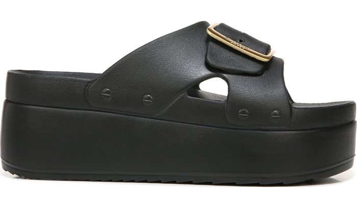 Black Dr Scholl\'s Original Goals Platform Sandal Original Goals Platform Sandal | BOpvuDP1