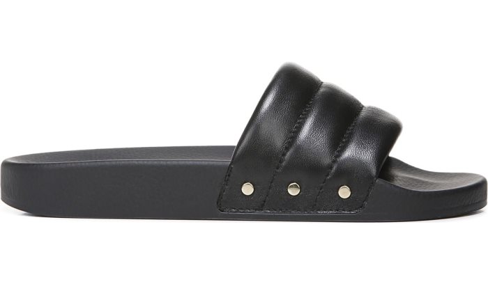 Black Dr Scholl's Pisces Chill Slide Sandal Pisces Chill Slide Sandal | q9HzvKPZ