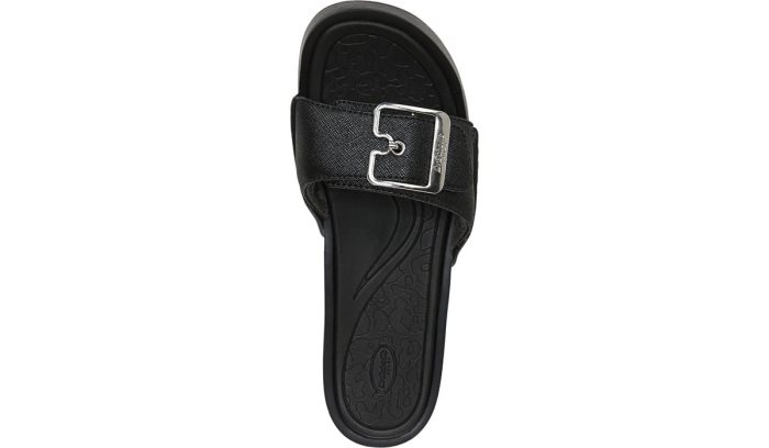 Black Dr Scholl's Rock On Max Slide Sandal Rock On Max Slide Sandal | D8x0Tdfj