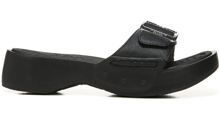 Black Dr Scholl's Rock On Max Slide Sandal Rock On Max Slide Sandal | quZYuRXX