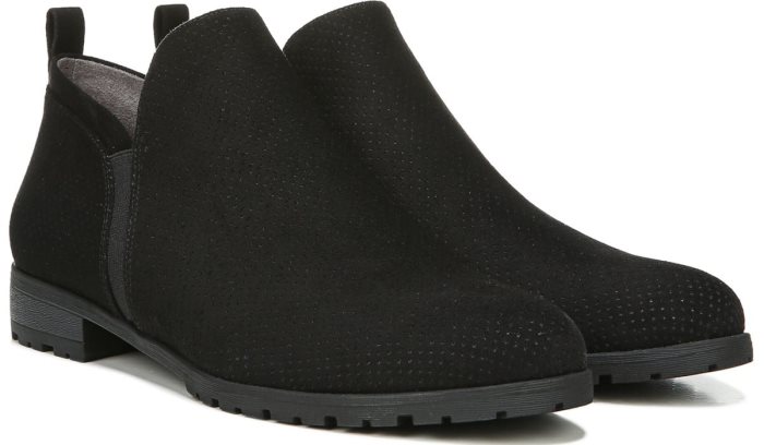 Black Dr Scholl\'s Rollin Slip On Bootie Rollin Slip On Bootie | sNajVx3W