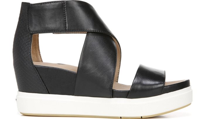 Black Dr Scholl's Scout High Wedge Sandal Scout High Wedge Sandal | 9lMVMMou