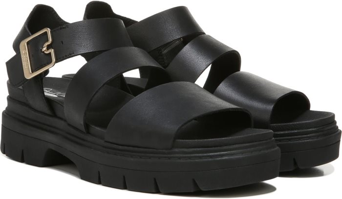 Black Dr Scholl\'s Trekkie Sandal Trekkie Sandal | pUYOR07j